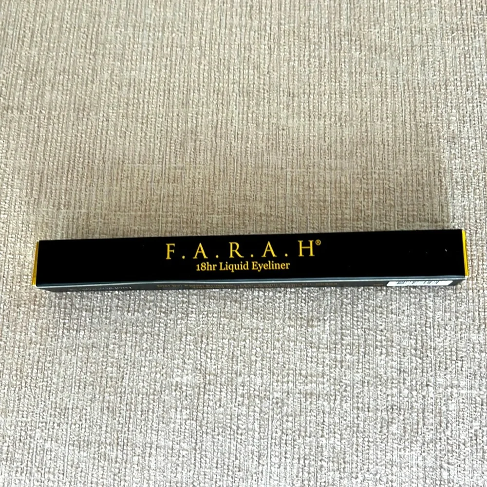 NIB F.A.R.A.H. 18hr liquid eyeliner in black velvet
